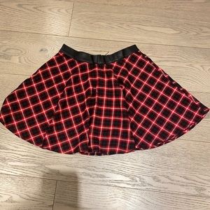 Plaid skirt
